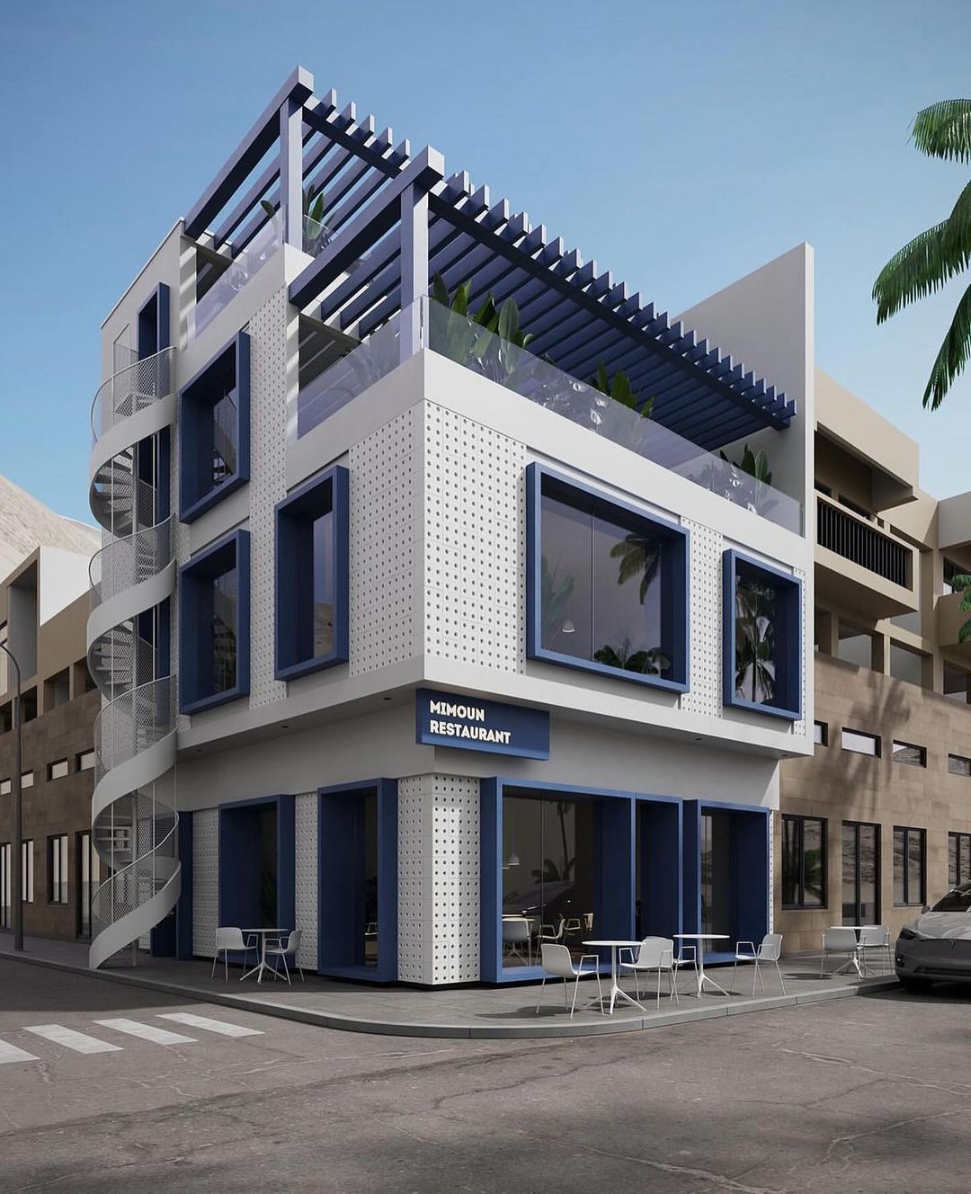 thiet ke kien truc nha hang rio design 1