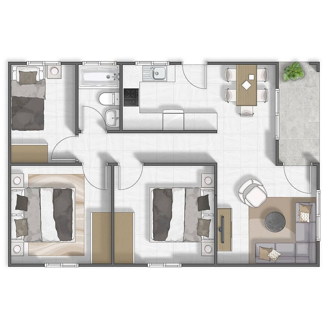 Bản Vẽ Nội Thất Nhà (6)