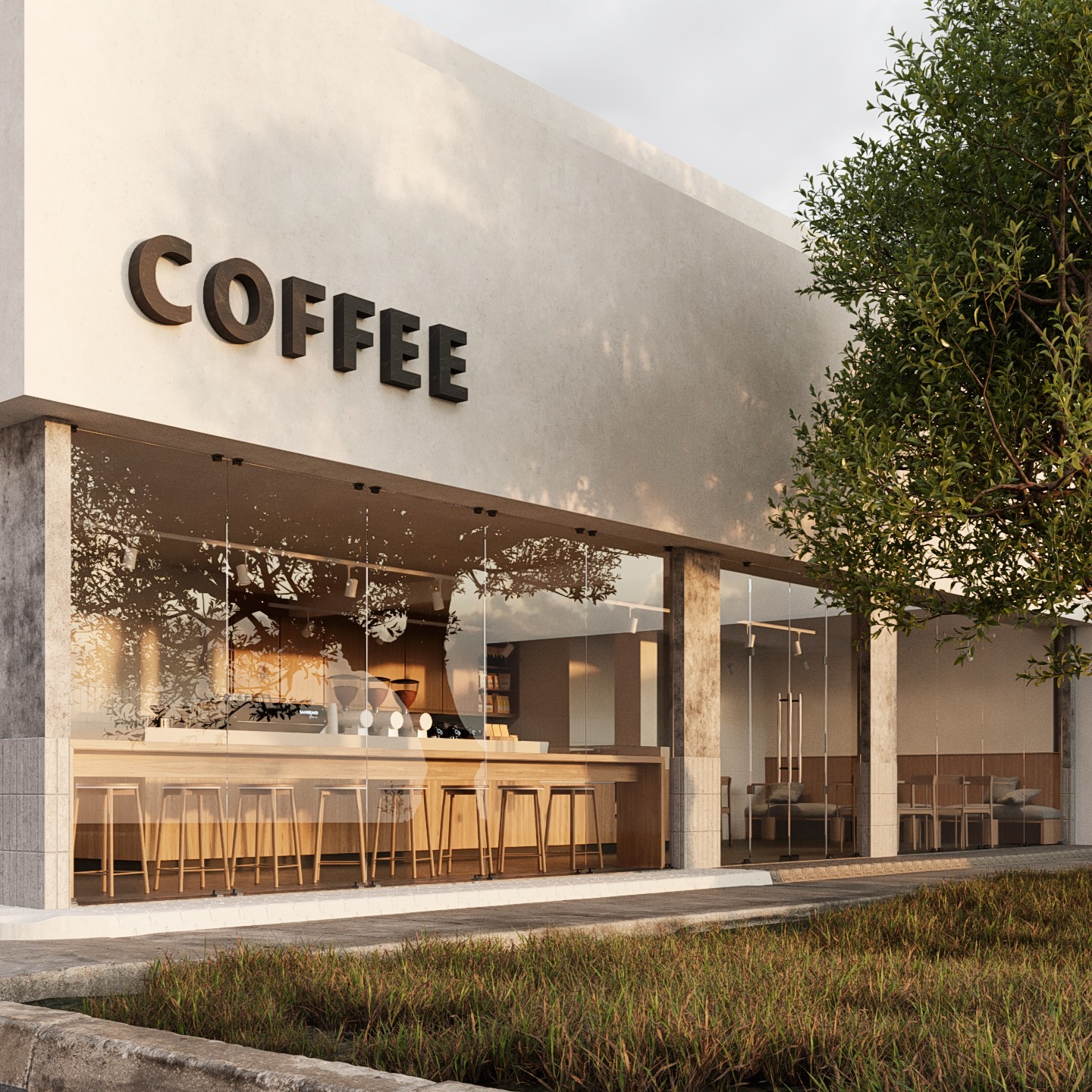 Thiet Ke Quan Cafe Hai Phong Rio Design