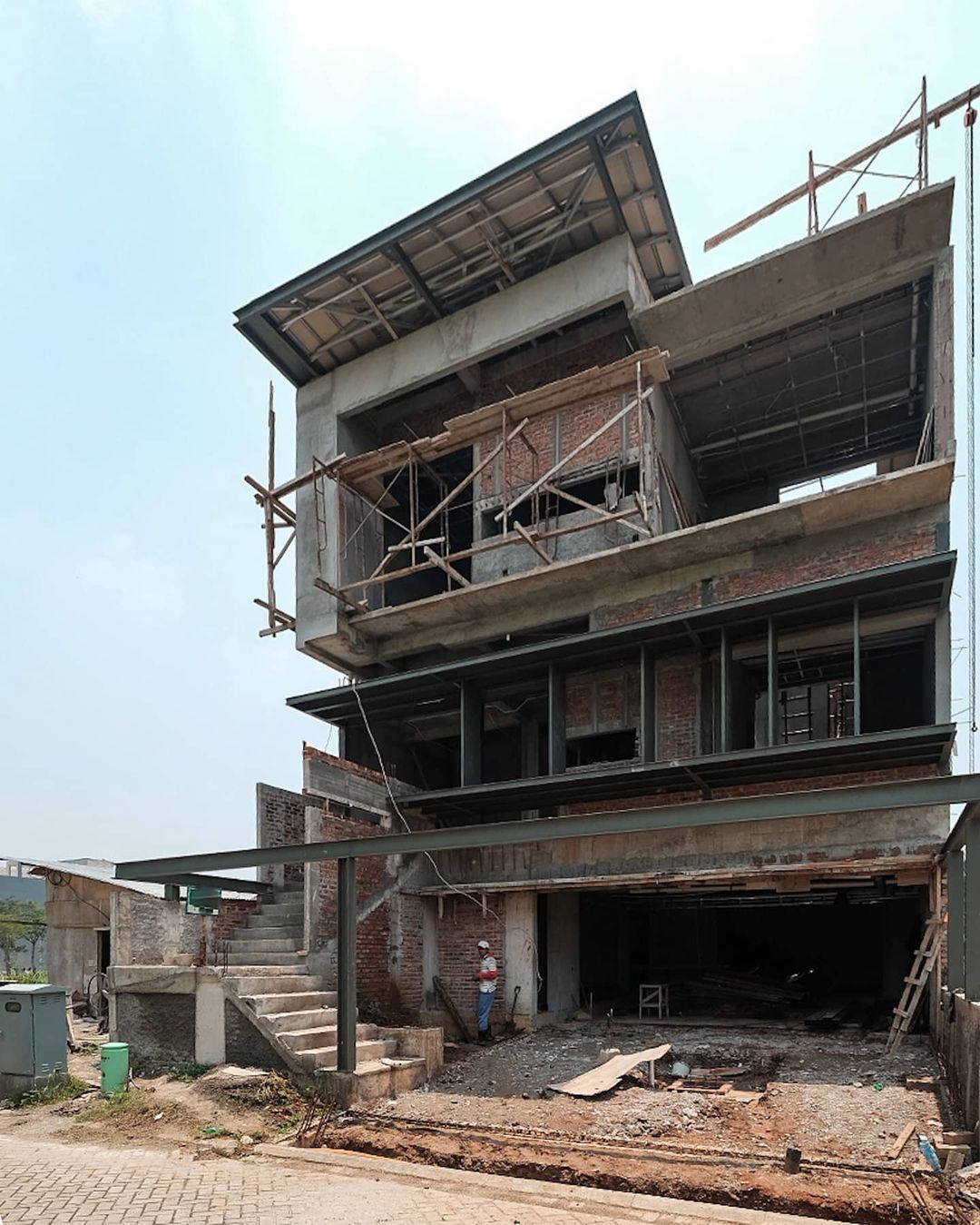 Thi công phần thô của công trình nhà